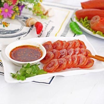 二呆瓜吃牛鞭,二呆瓜的牛鞭美食之旅